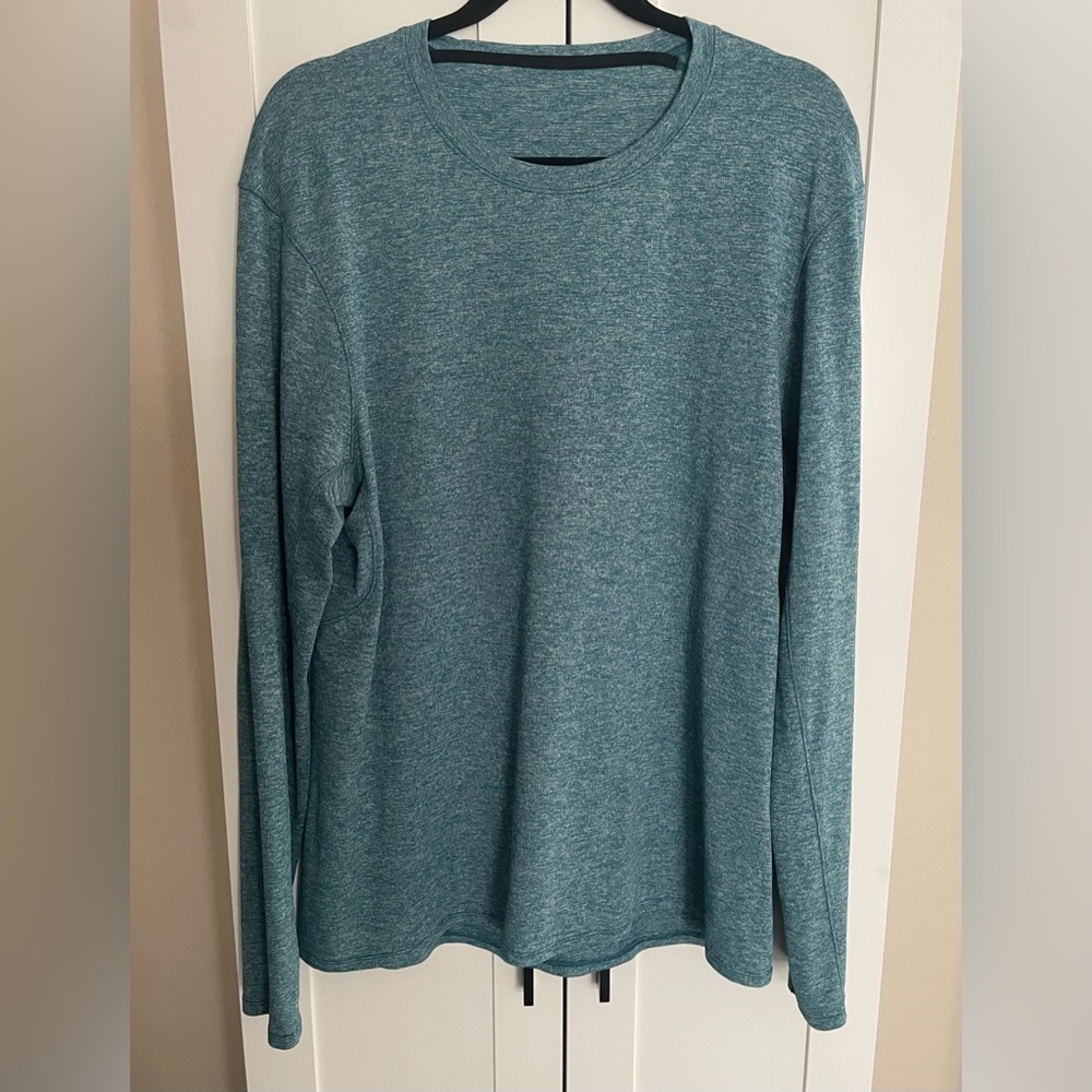 Lululemon Long Sleeve Teal Shirt 🦎 Size Large